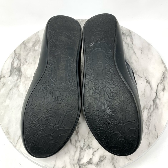 Alegria Elly Pewter Fields Comfort Loafer Clogs 38/8-8.5 Career Classic Comfy - Picture 8 of 16